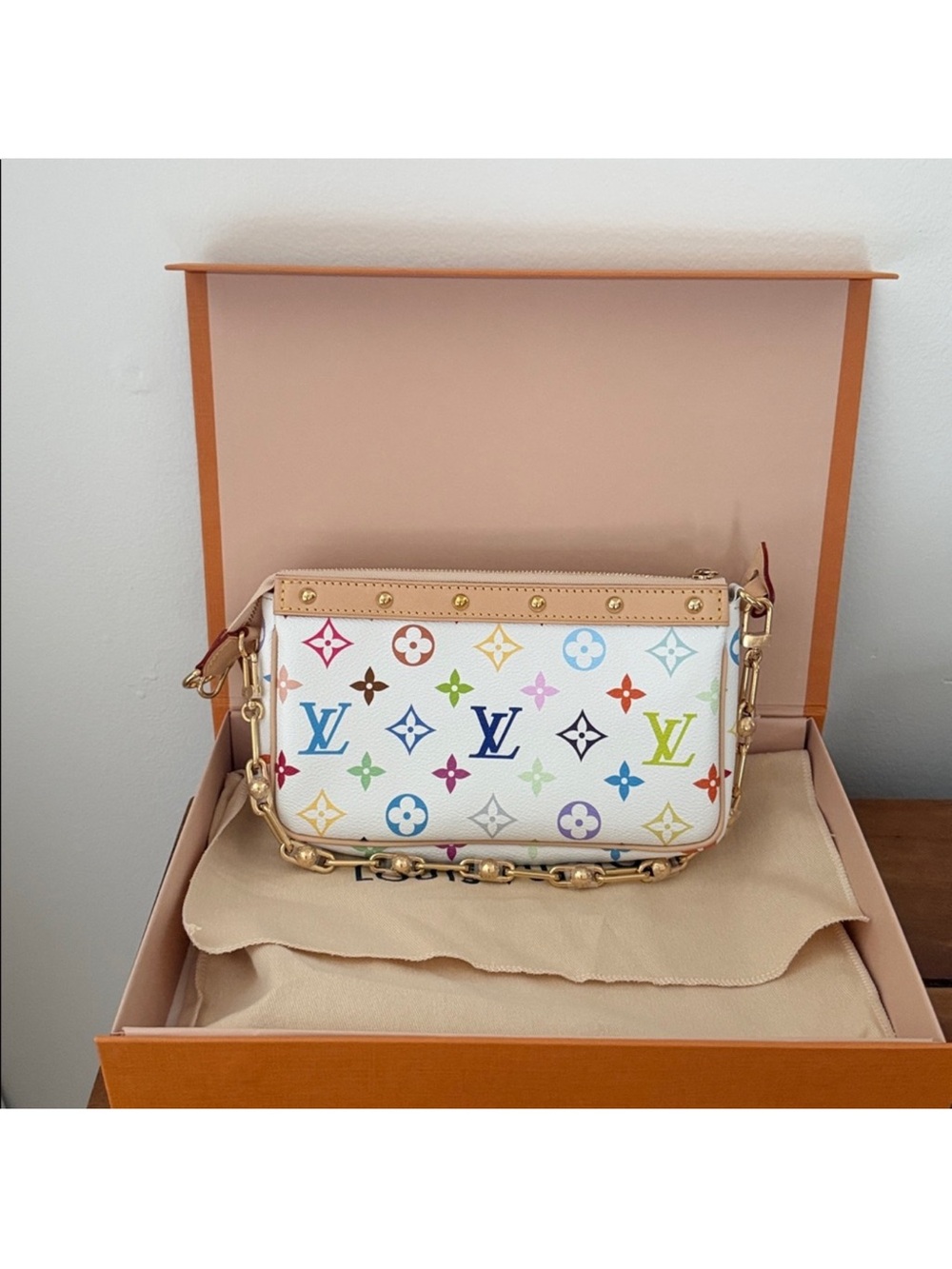 2025 Louis Vuitton multicolor pochette